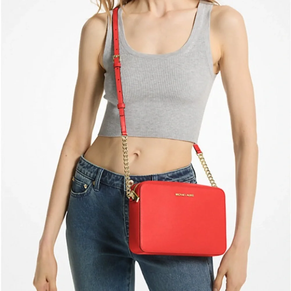 Michael Kors Saffino Crossbody Bag Purse